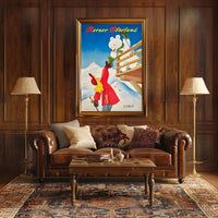 Berner Oberland Winter Adventure Poster