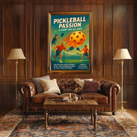 Pickleball Passion Poster