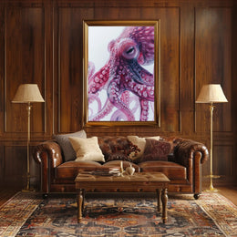 Mesmerizing Octopus Art Print Poster for Home Decor Enthusiasts PosterGoat