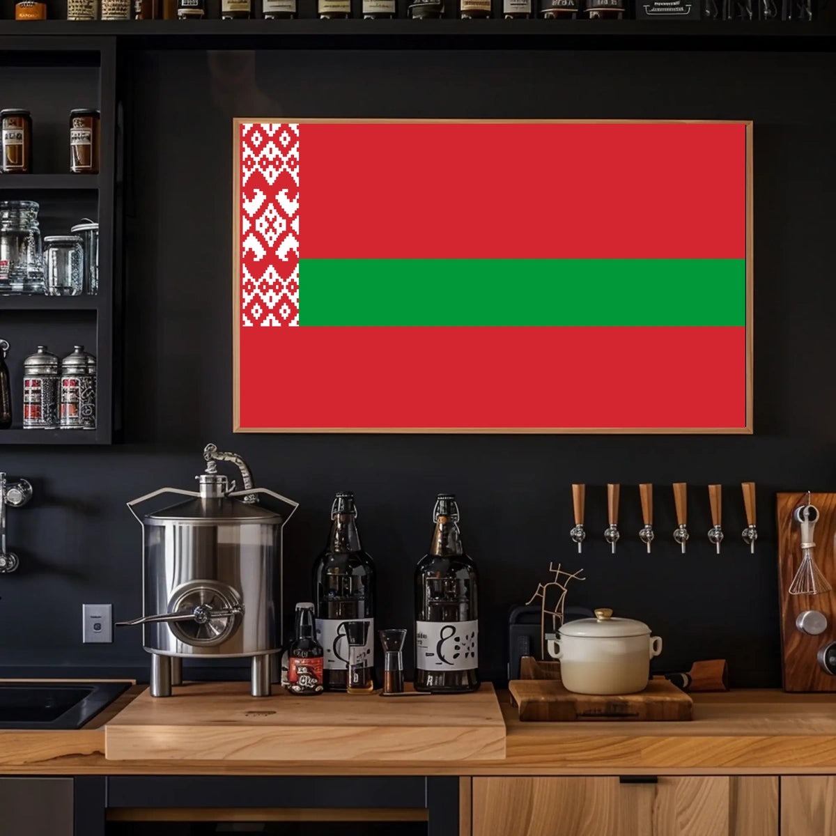 Belarus Flag Poster