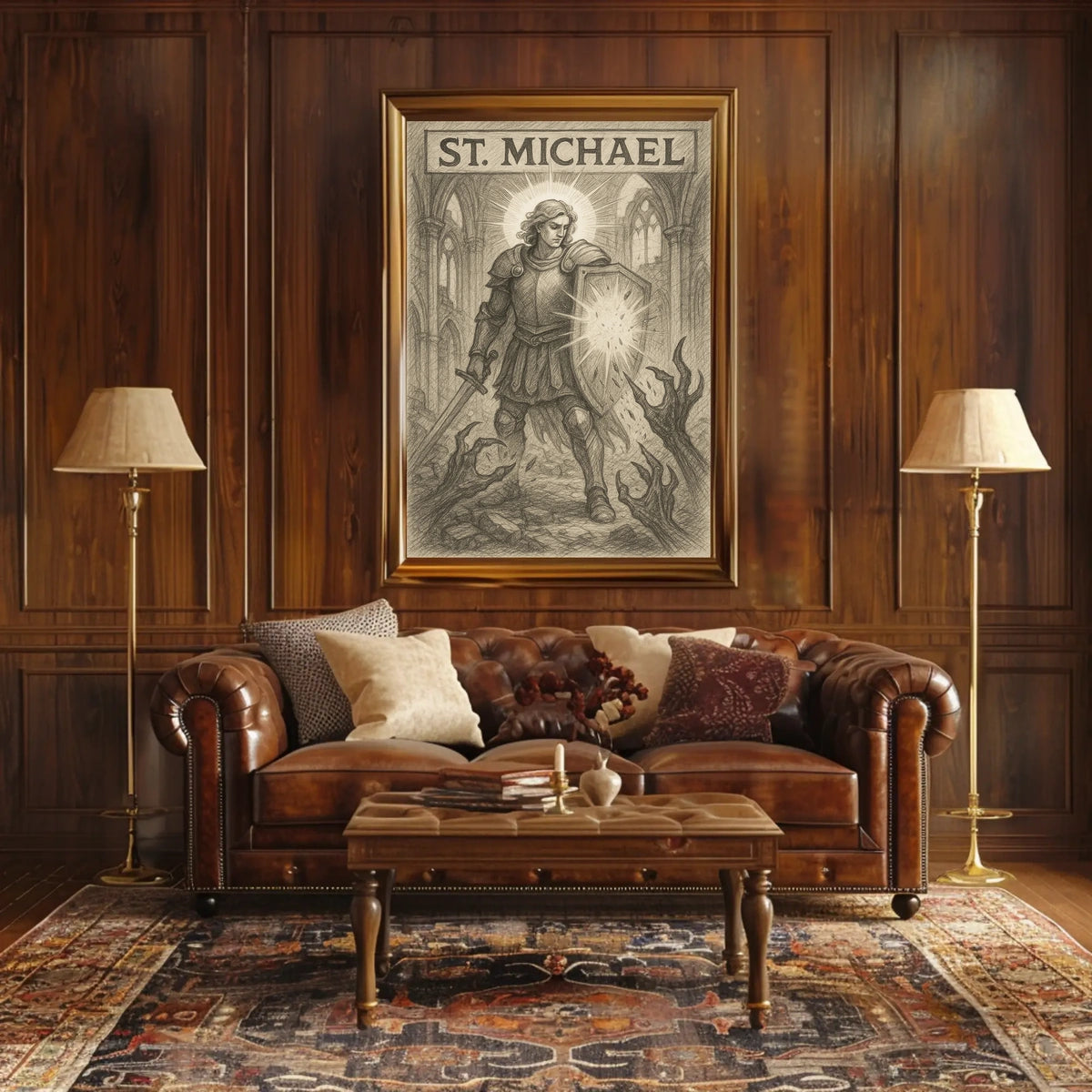 St. Michael The Archangel Poster