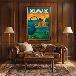 Delaware Scenic Poster