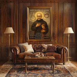 Saint Maximilian Kolbe Poster PosterGoat
