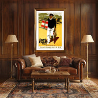 East Coast Types The Deck-Chair Man Poster
