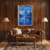 Wyoming Mountain Majesty Poster