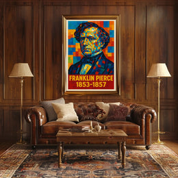 Franklin Pierce 14Th President Poster