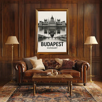 Budapest Reflection Poster