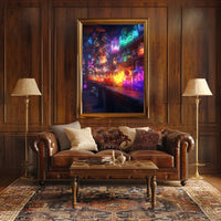Magical Potion Laboratory with Fantastical Mystical Charm Fantasy Poster
