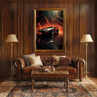 Futuristic Dream Machine Poster PosterGoat