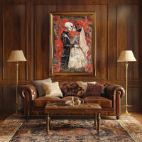 Day of the Dead Wedding Cultural Heritage Poster