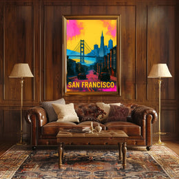 San Francisco Vibes Poster PosterGoat