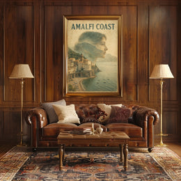 Amalfi Coast Dreamscape Poster