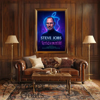 Steve Jobs Visionary Quote Motivational or Quote Poster