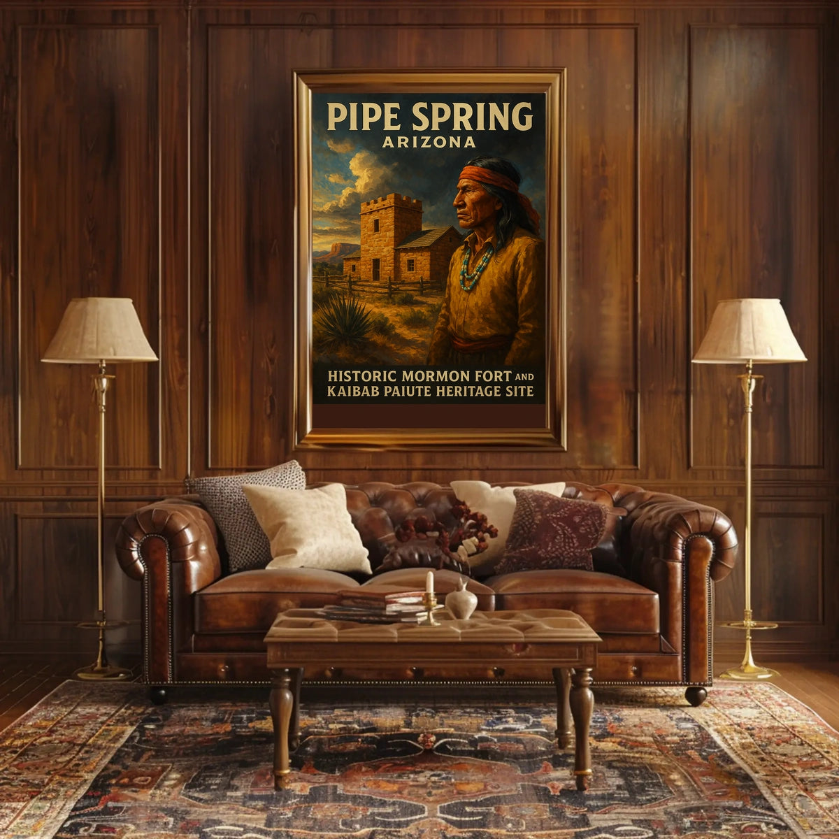 Pipe Spring Arizona Heritage And Poster