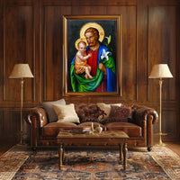 Iconic Religious Imagery Poster