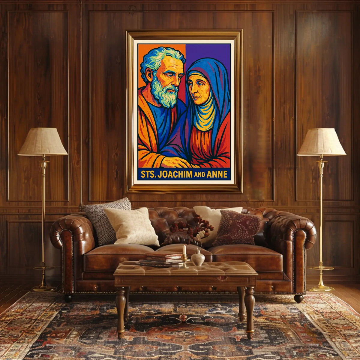 Saints Joachim and Anne Poster