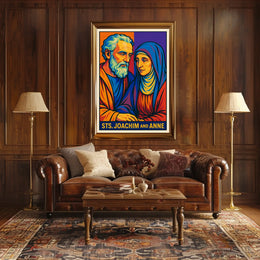 Saints Joachim and Anne Poster