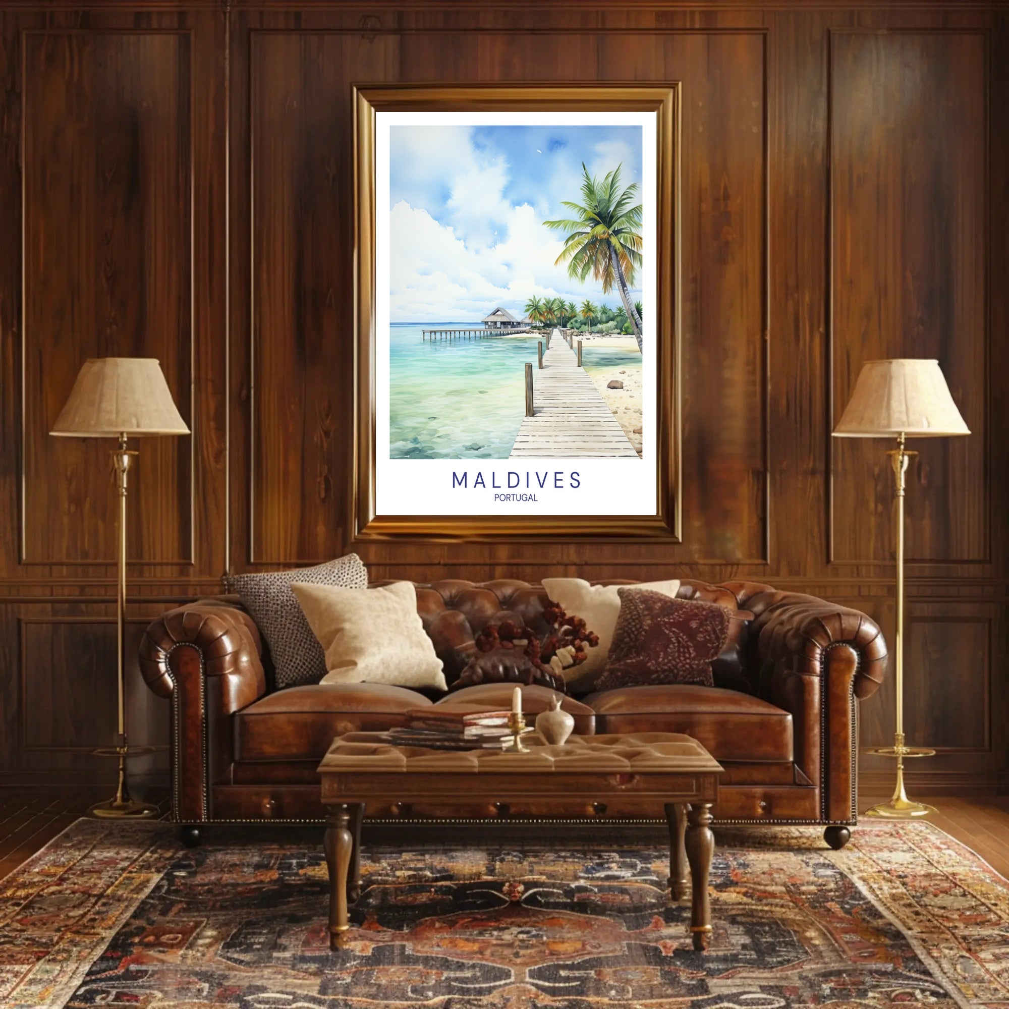 Tropical Paradise Poster PosterGoat