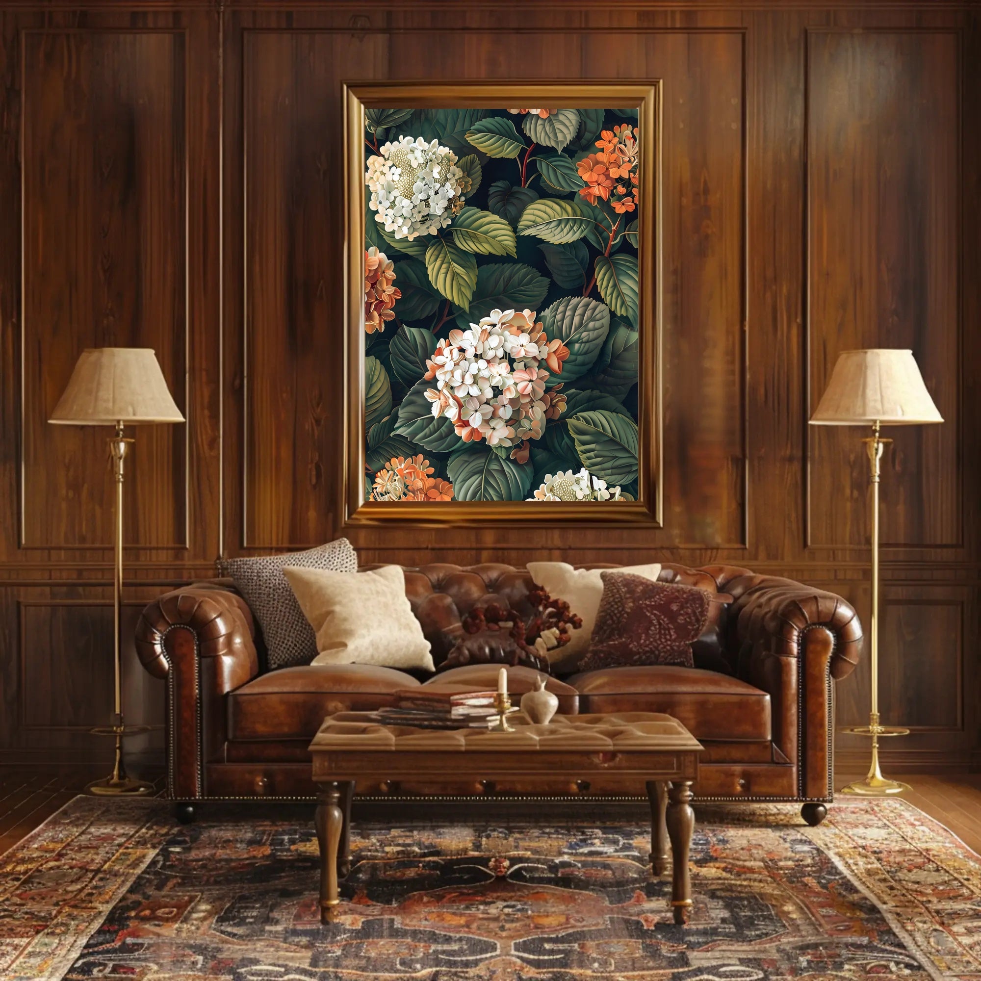 Floral Elegance Wall Art Print for Decor Lovers