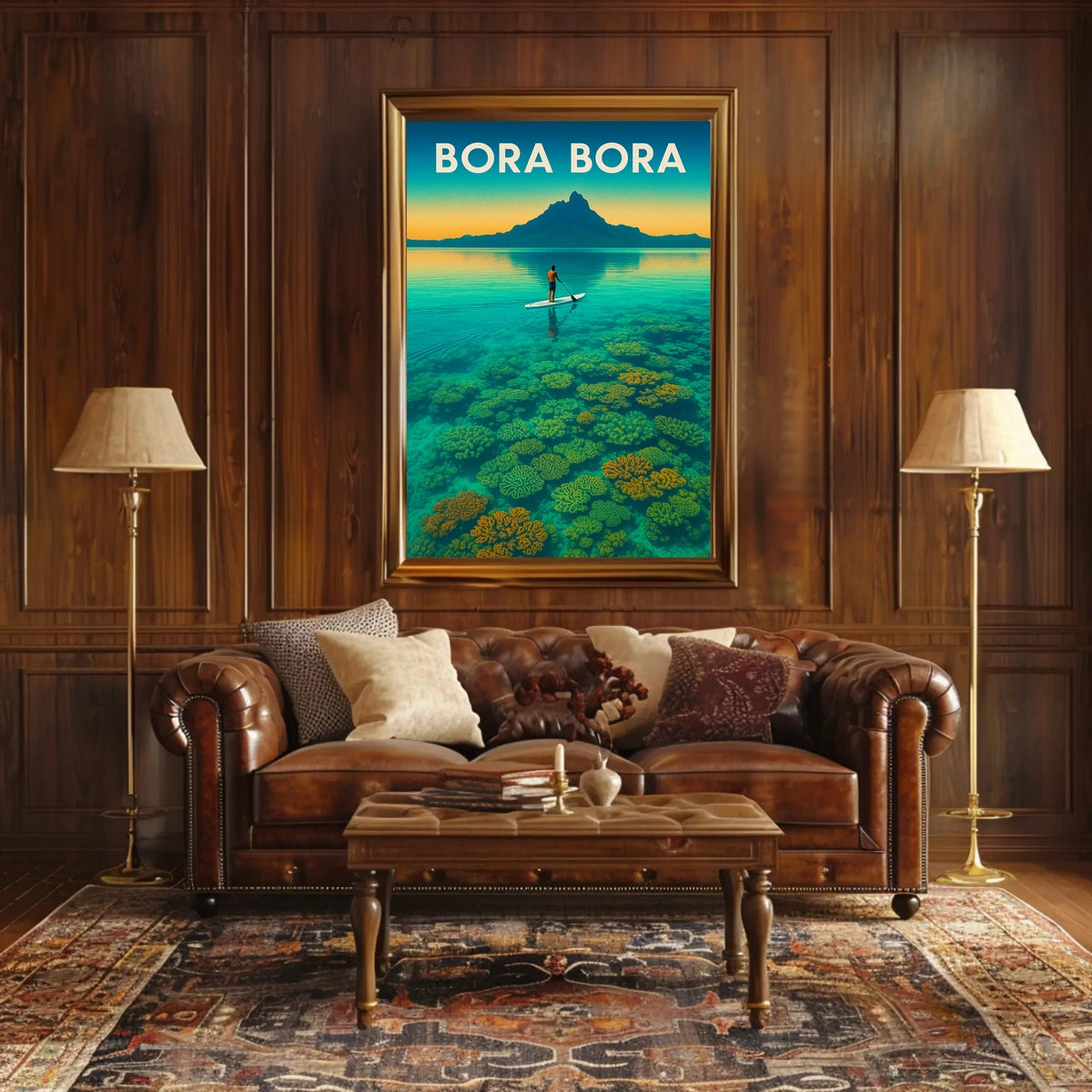 Bora Bora Serenity Poster