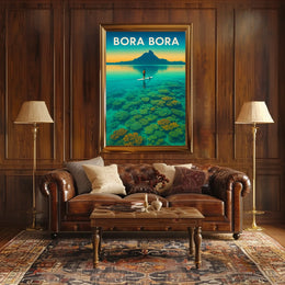 Bora Bora Serenity Poster