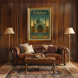 Esfahan – The Jewel of Islamic Architecture Poster PosterGoat