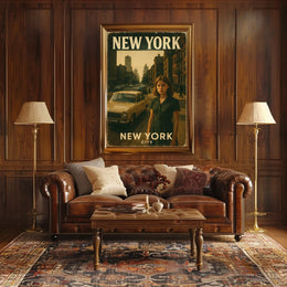 New York City A Vintage Glimpse Poster