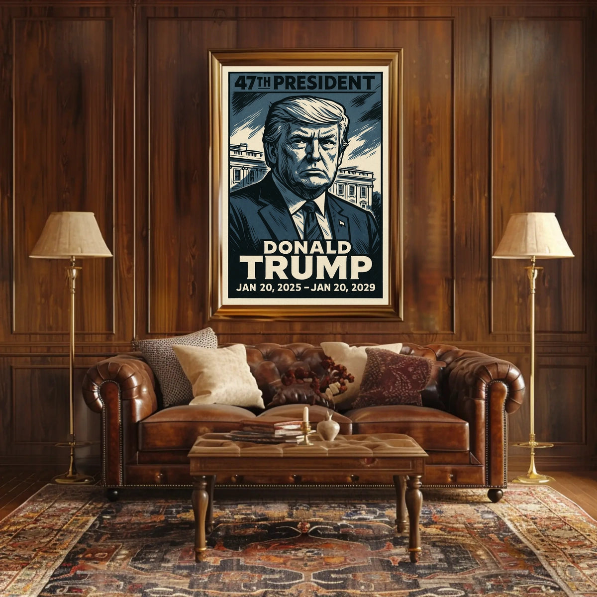 Donald Trump 47th President Poster