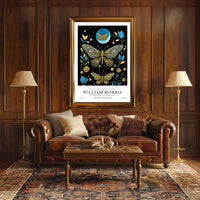 William Morris Cotton Prints Exhibition Poster