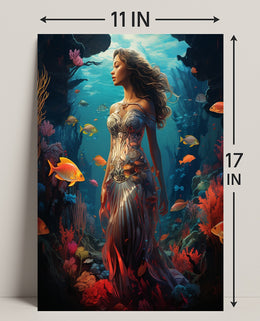 Enchanted Underwater Realm Poster