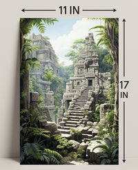 Lost Jungle Temples Poster