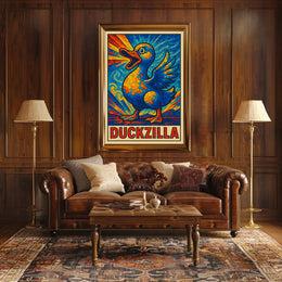 Duckzilla Poster