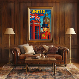 Iconic United Kingdom Poster