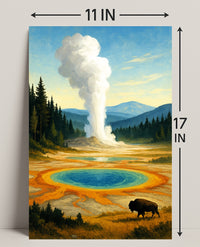Yellowstone Serenity Poster PosterGoat