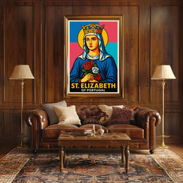 St. Elizabeth of Portugal Poster