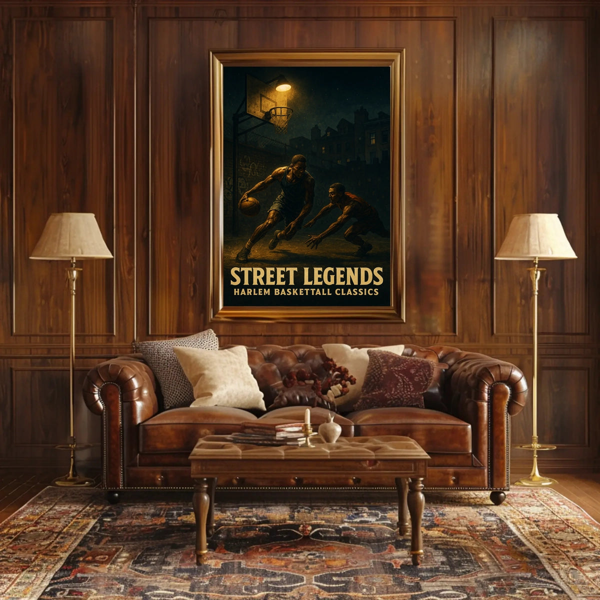 Street Legends Harlem Basketball Classics Poster