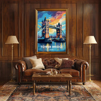 Tower Bridge Dreamscape London Urban or Cityscape Poster