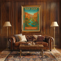 Wadi Doan YemenS Hidden Gem Poster