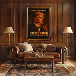 Donald Trump 47Th President Poster