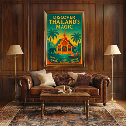 Discover ThailandS Magic Poster