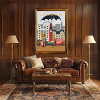 London Cityscape Poster PosterGoat