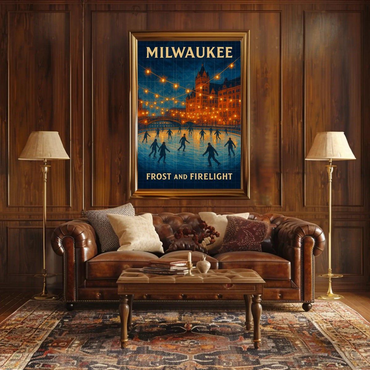 Milwaukee Frost And Firelight Poster