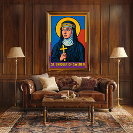 St. Bridget of Sweden Poster