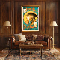 Buffalo Bill's Wild West and Pawnee Bill's Art Print PosterGoat