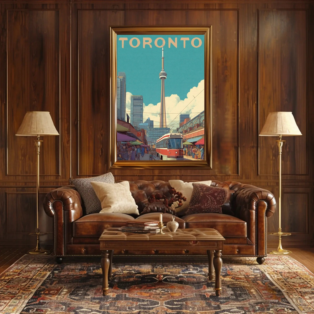 Toronto Cityscape Poster