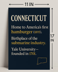 Connecticut Highlights Wall Art Print PosterGoat