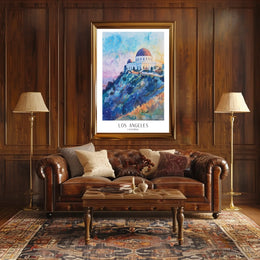Los Angeles Skyline Poster
