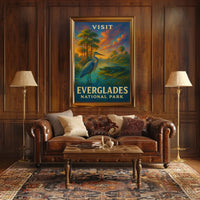 Visit Everglades National Park Poster