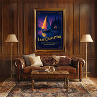 Lake Charlevoix Where NatureS Poster