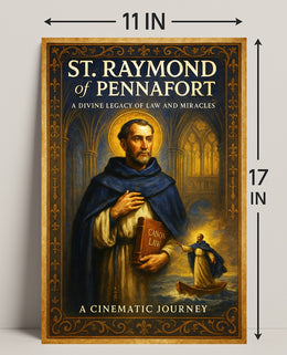 St. Raymond of Pennafort A Cinematic Journey Poster PosterGoat